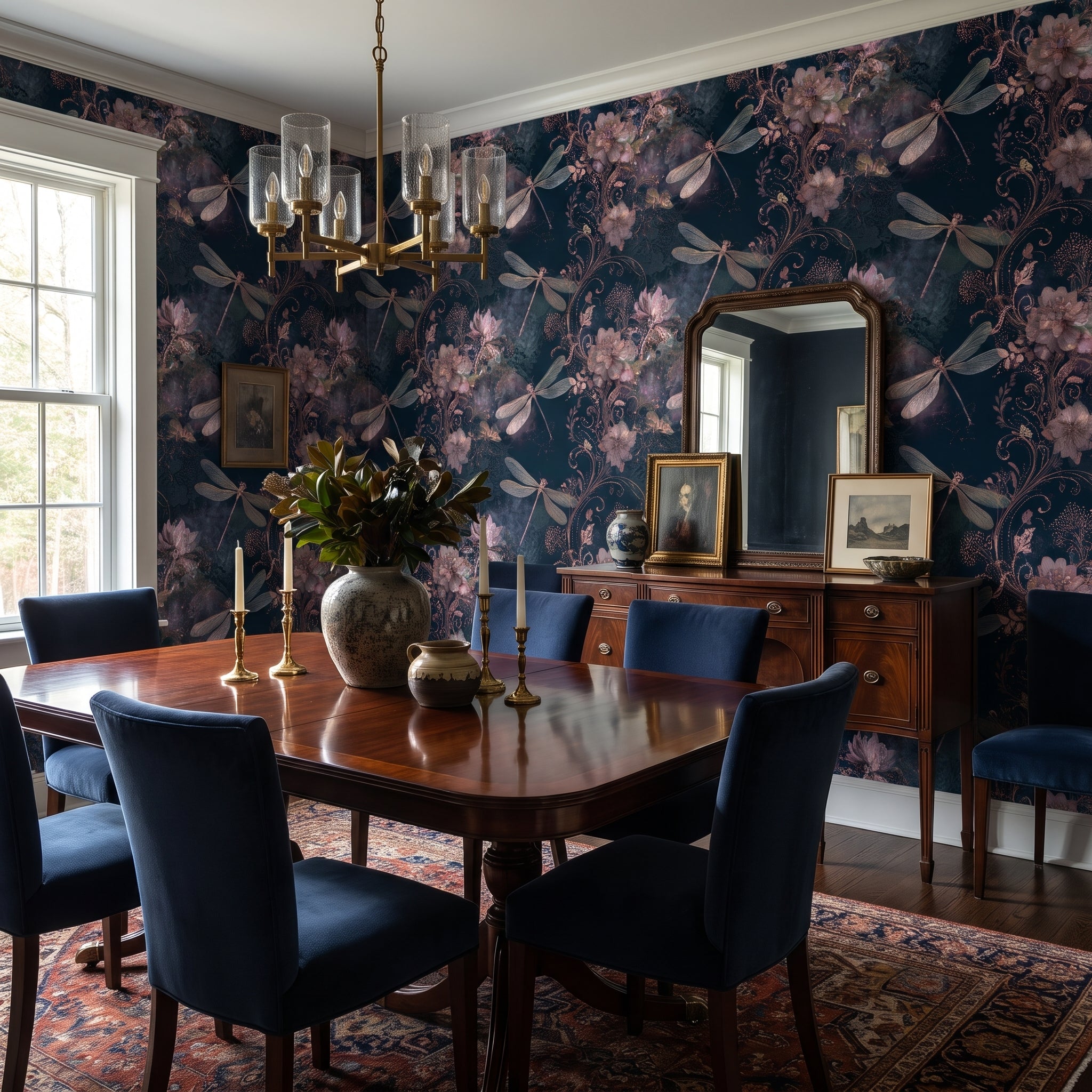 Dragonfly Nocturne — styled room 1