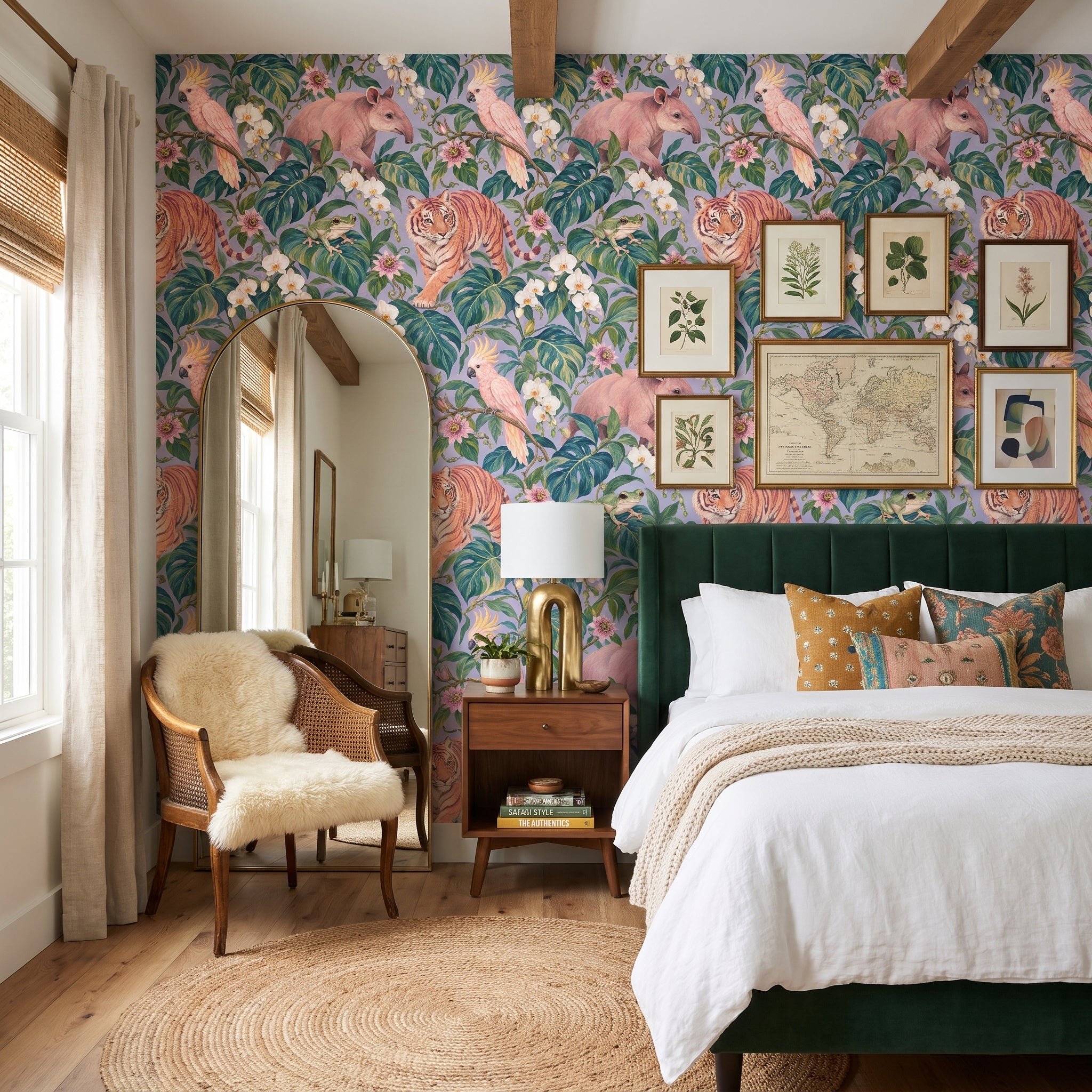 Lilac Canopy Menagerie — styled room 1