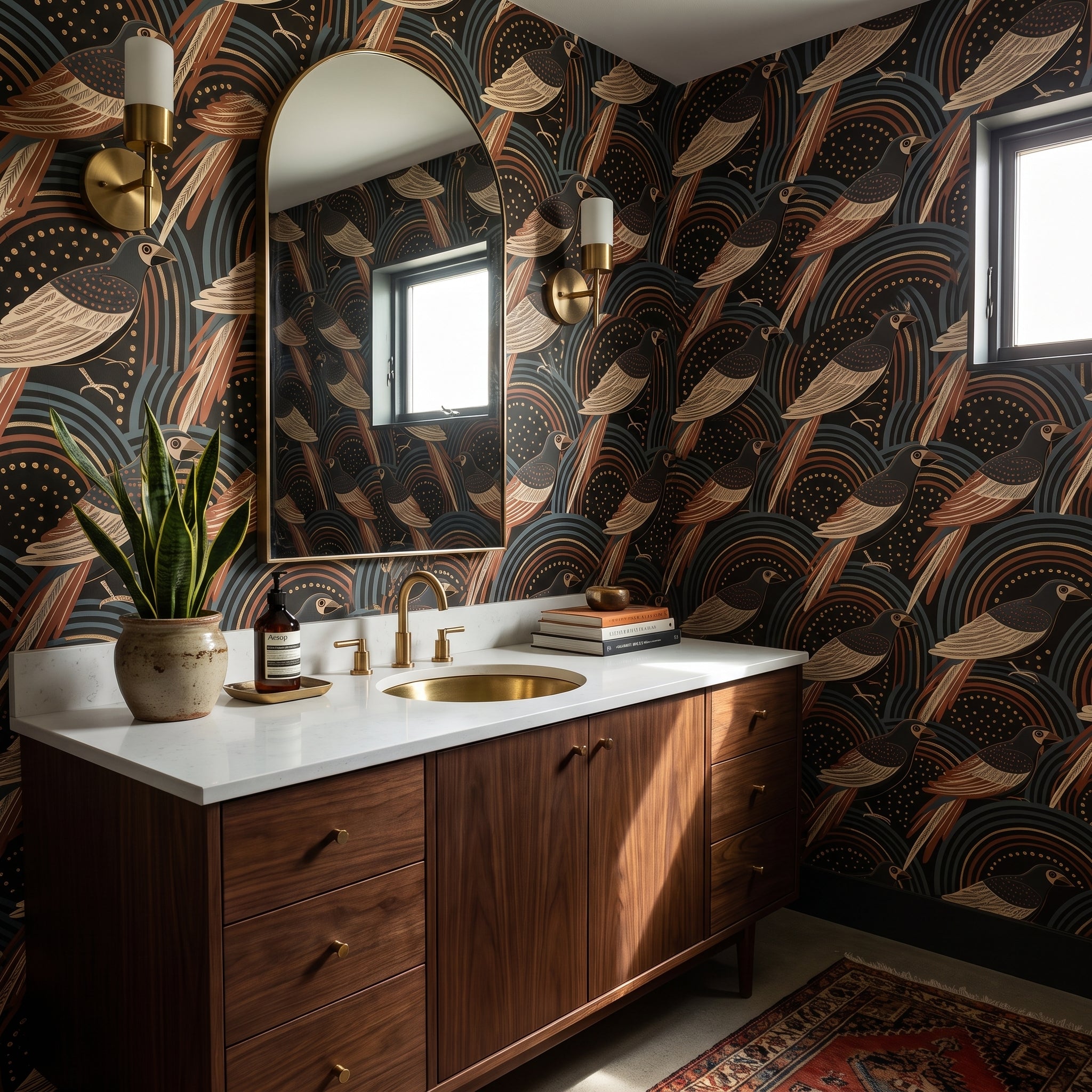 Crescent Perch — styled room 1