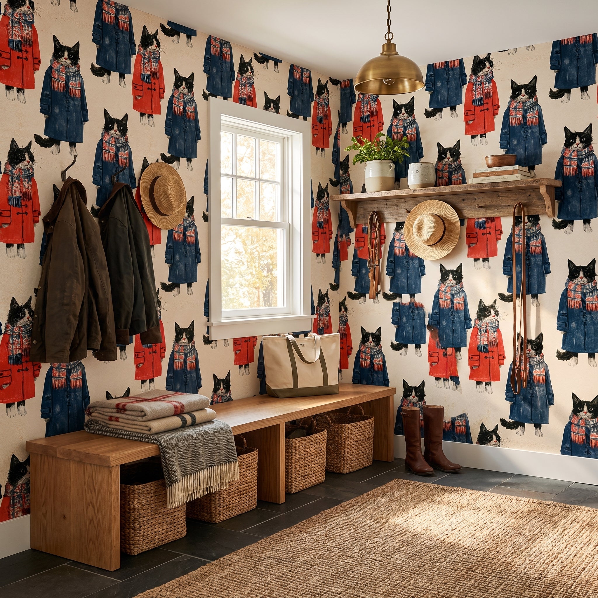 Winter Commuters — styled room 2