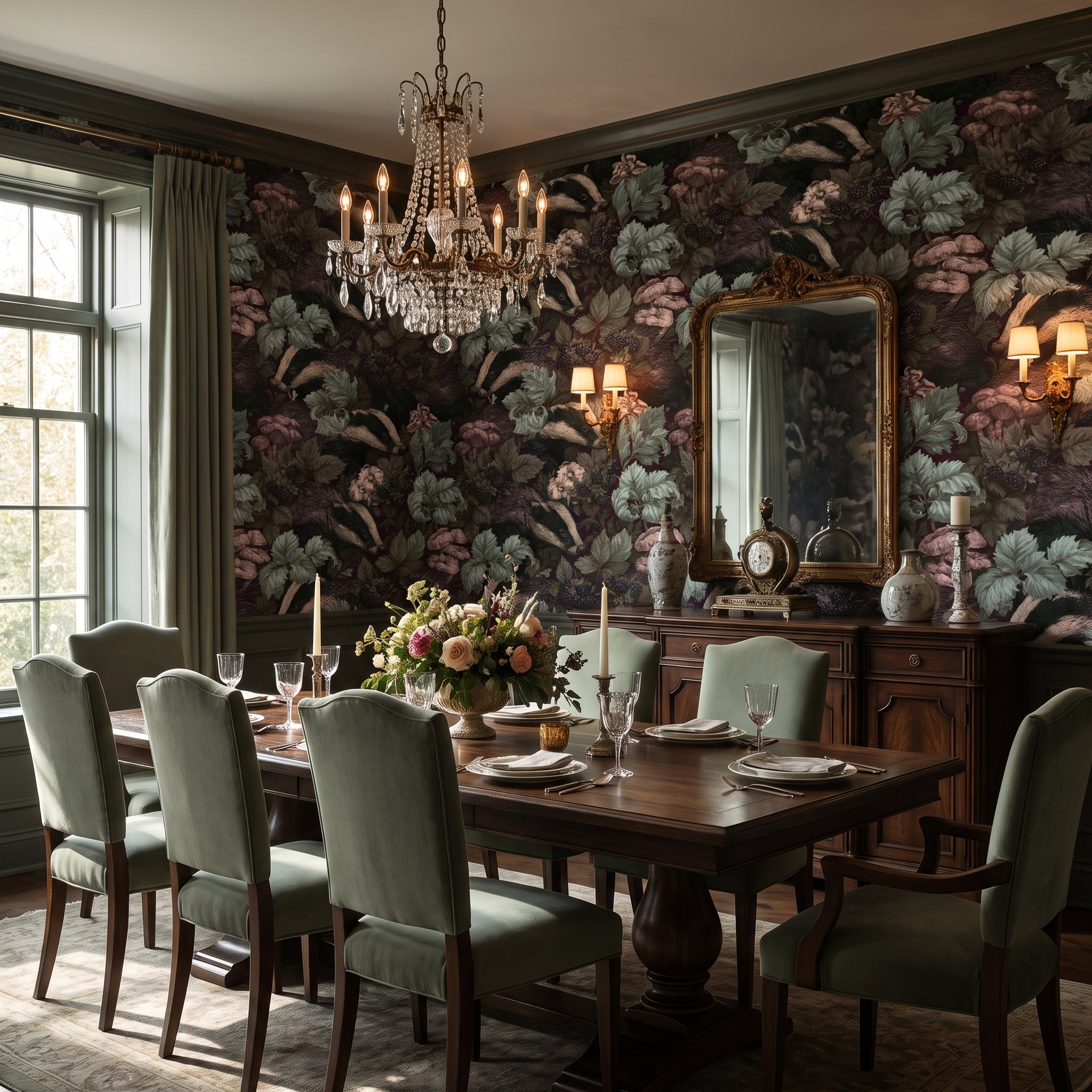 Underbrush Foragers — styled room 1
