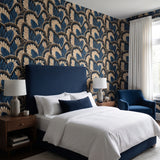 Cobalt Wing Overlap — styled room 3