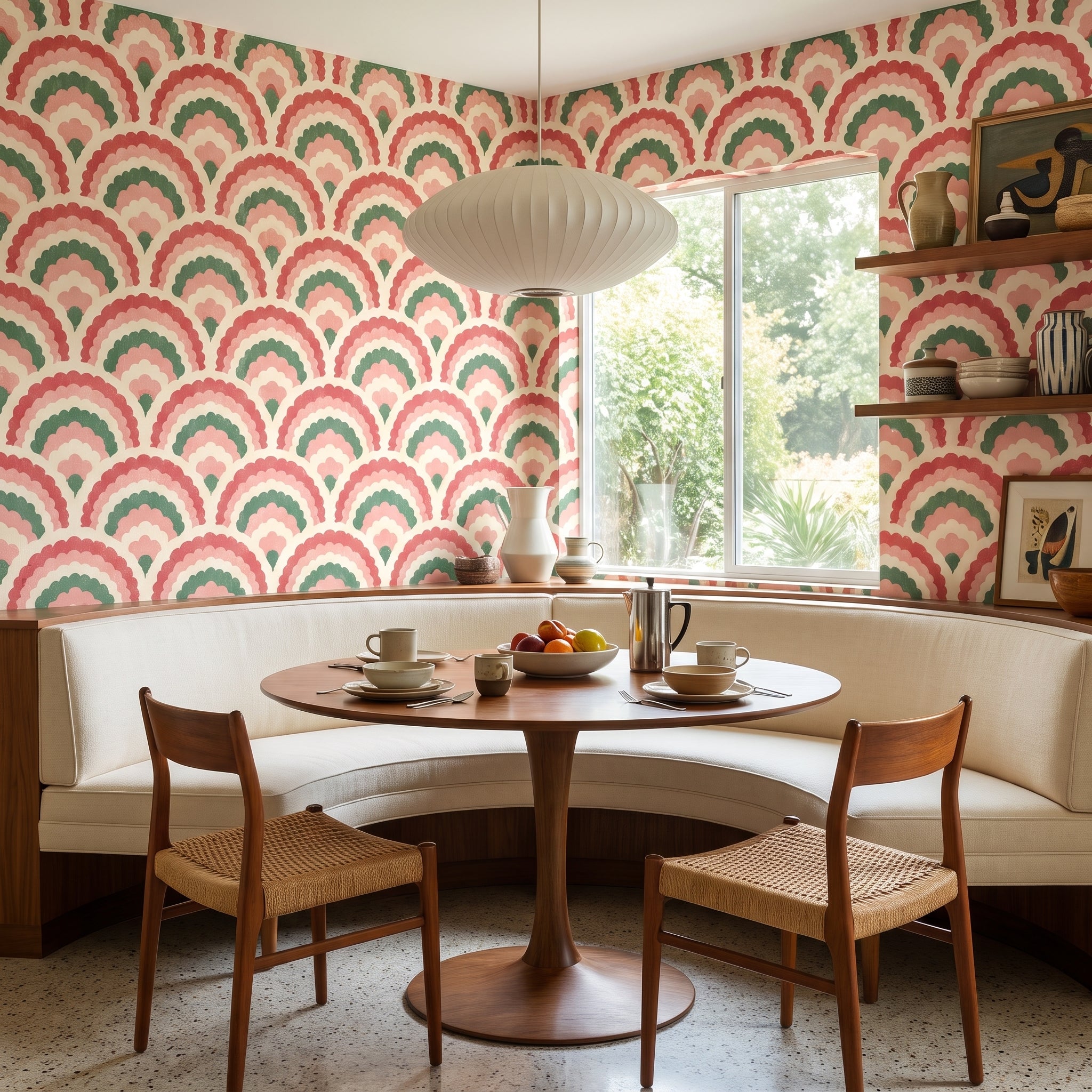 Petal Arcade — styled room 1