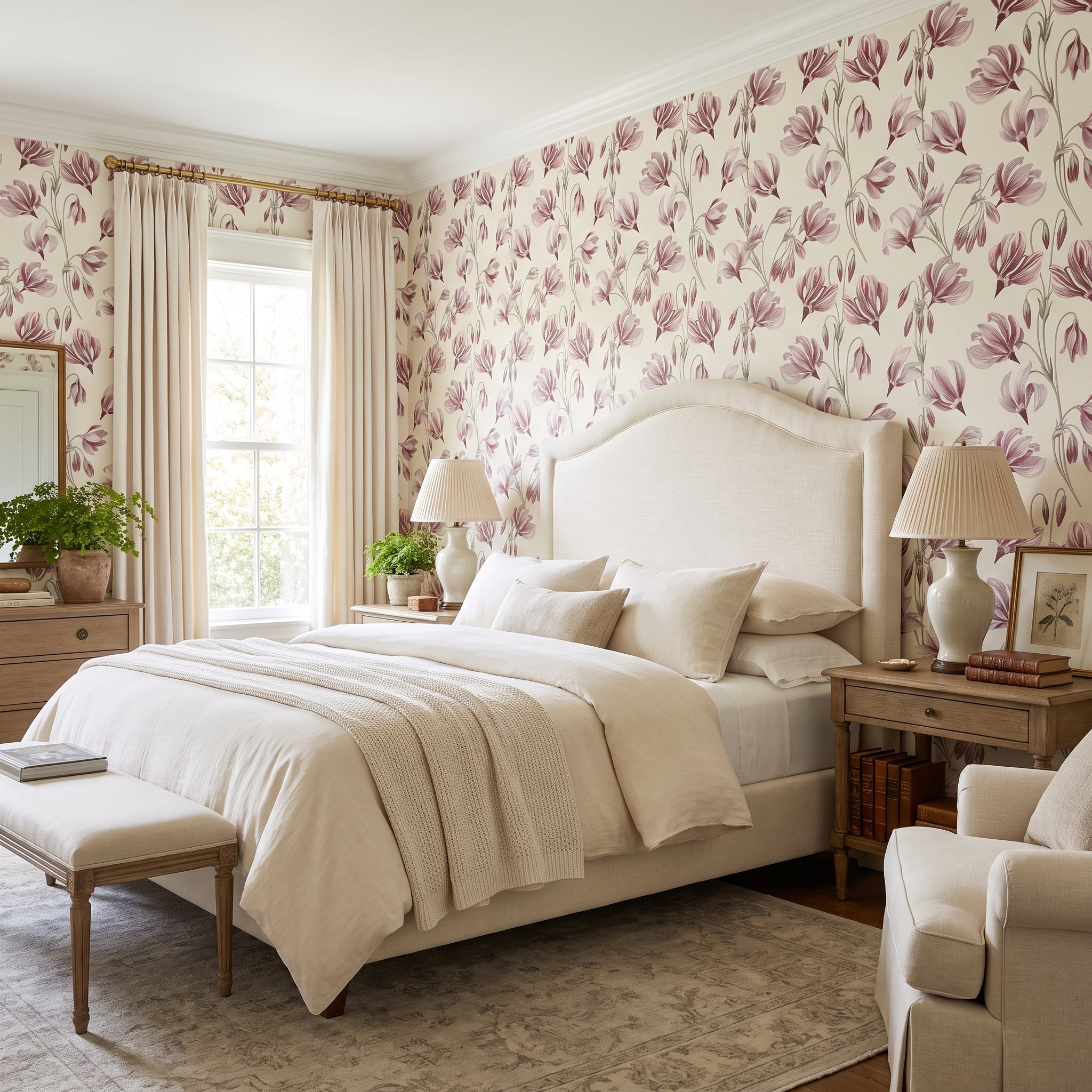 Mauve Botanica — styled room 1
