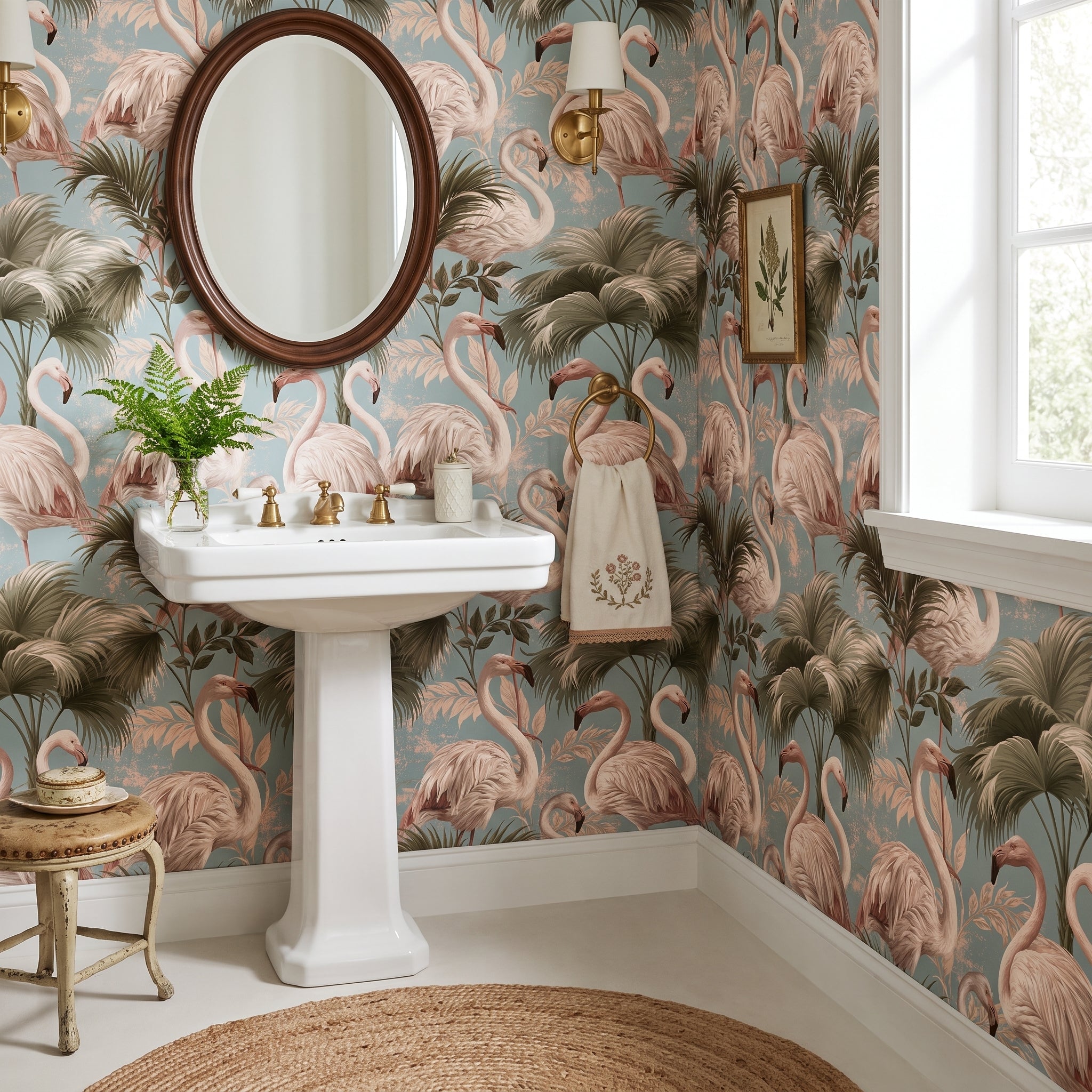 Wading Among Fronds — styled room 1