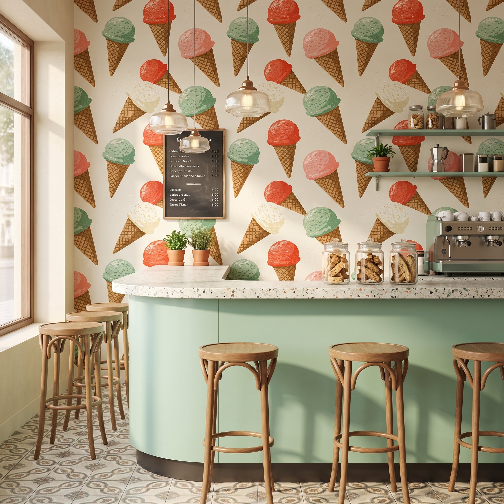 Parlor Orbit — styled room 1
