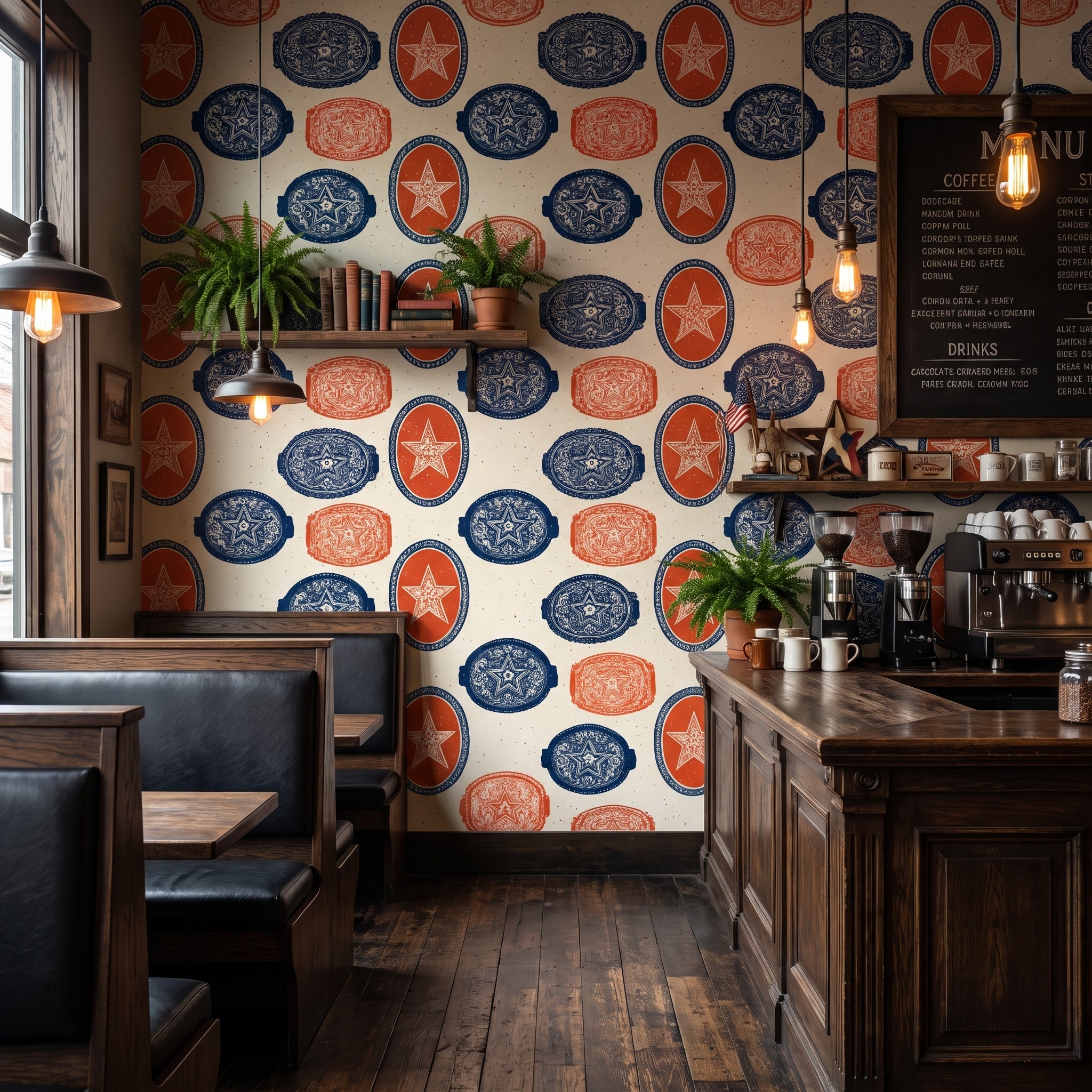 Stampede Crests — styled room 1