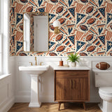 Gridiron Pennants — styled room 2