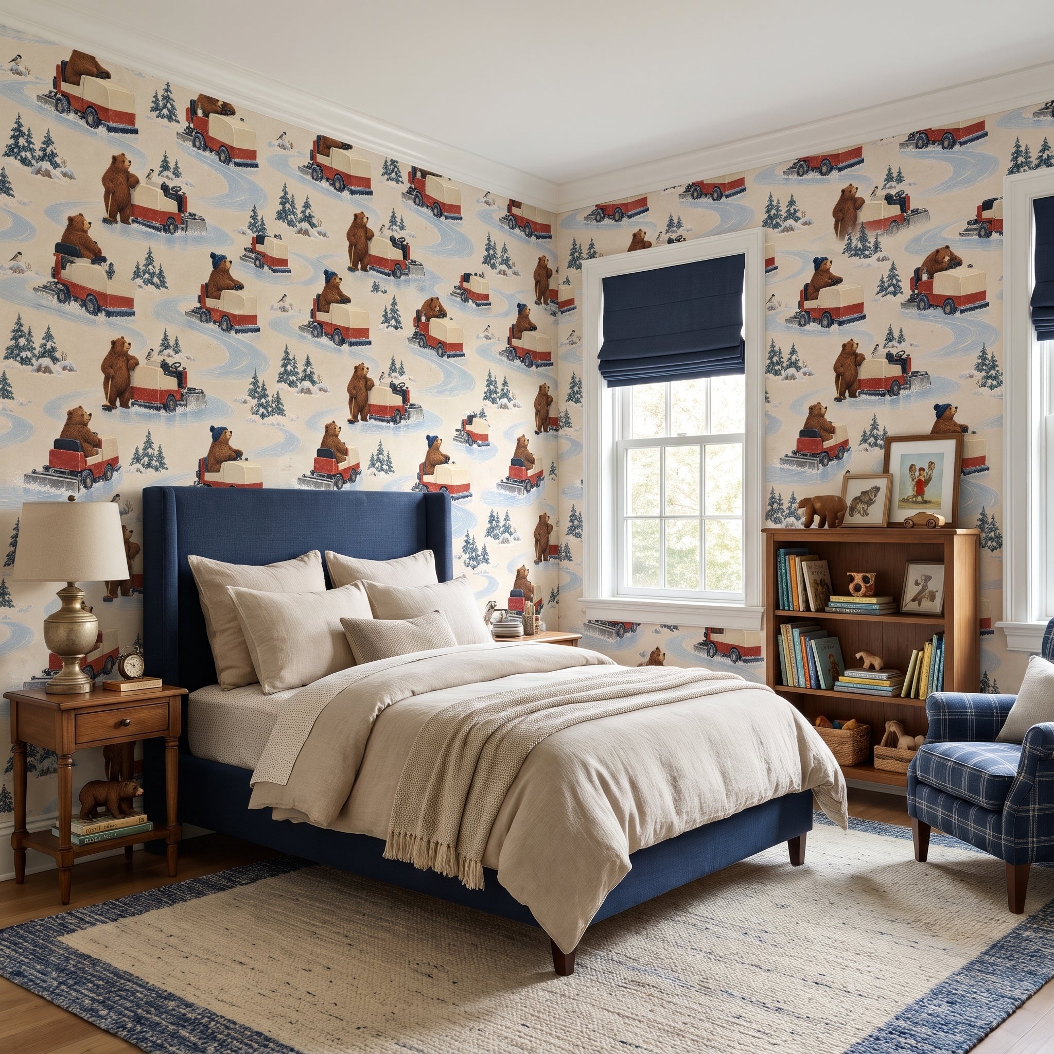Zamboni Bear Patrol — styled room 1