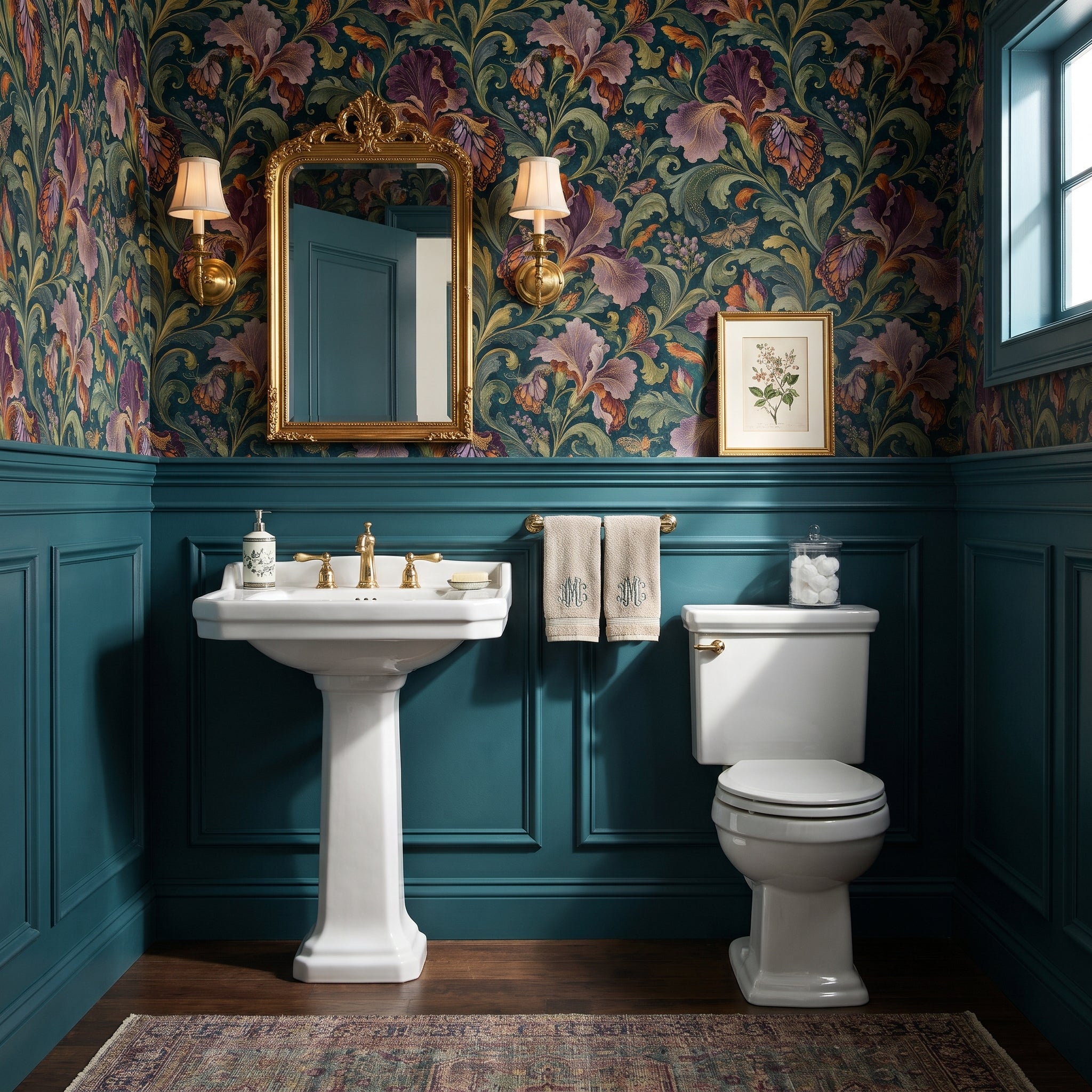 Monarch Wing Iris — styled room 2