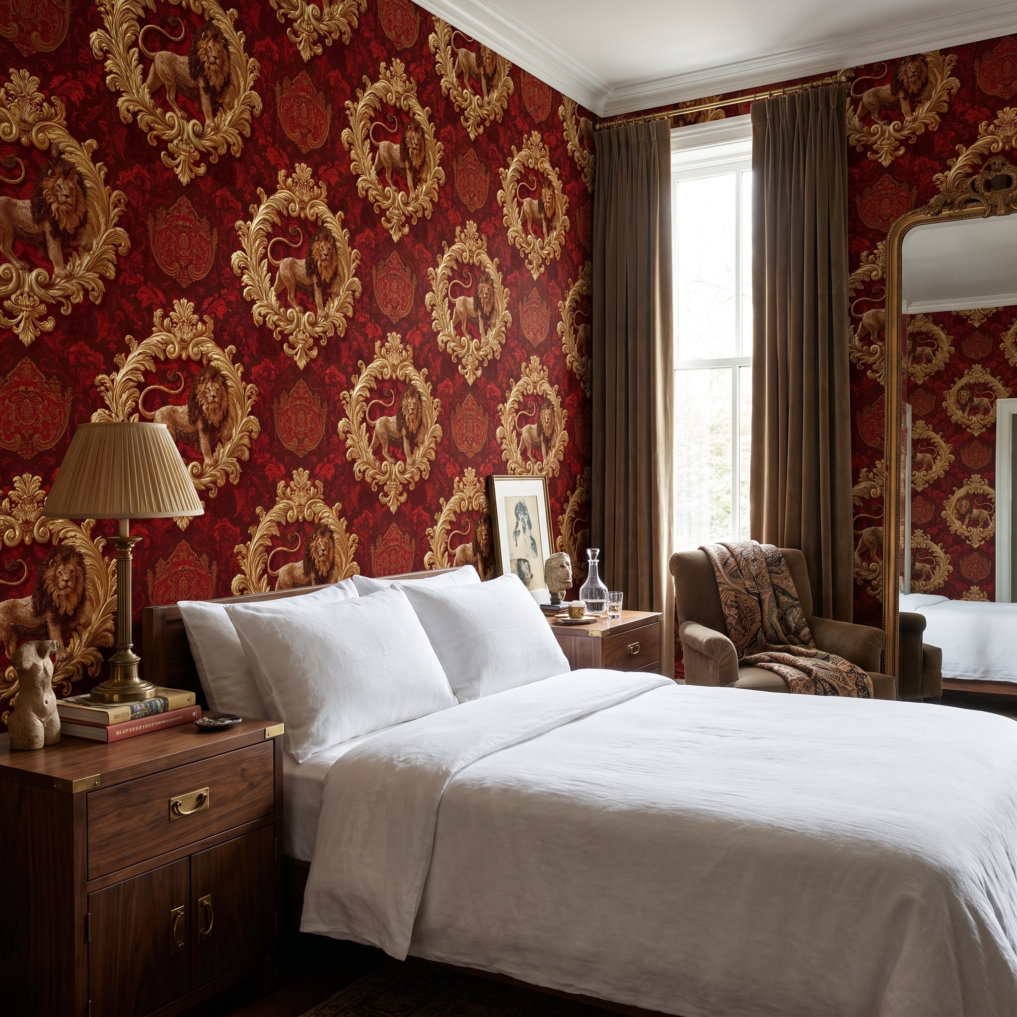 Lion of the Realm — styled room 3