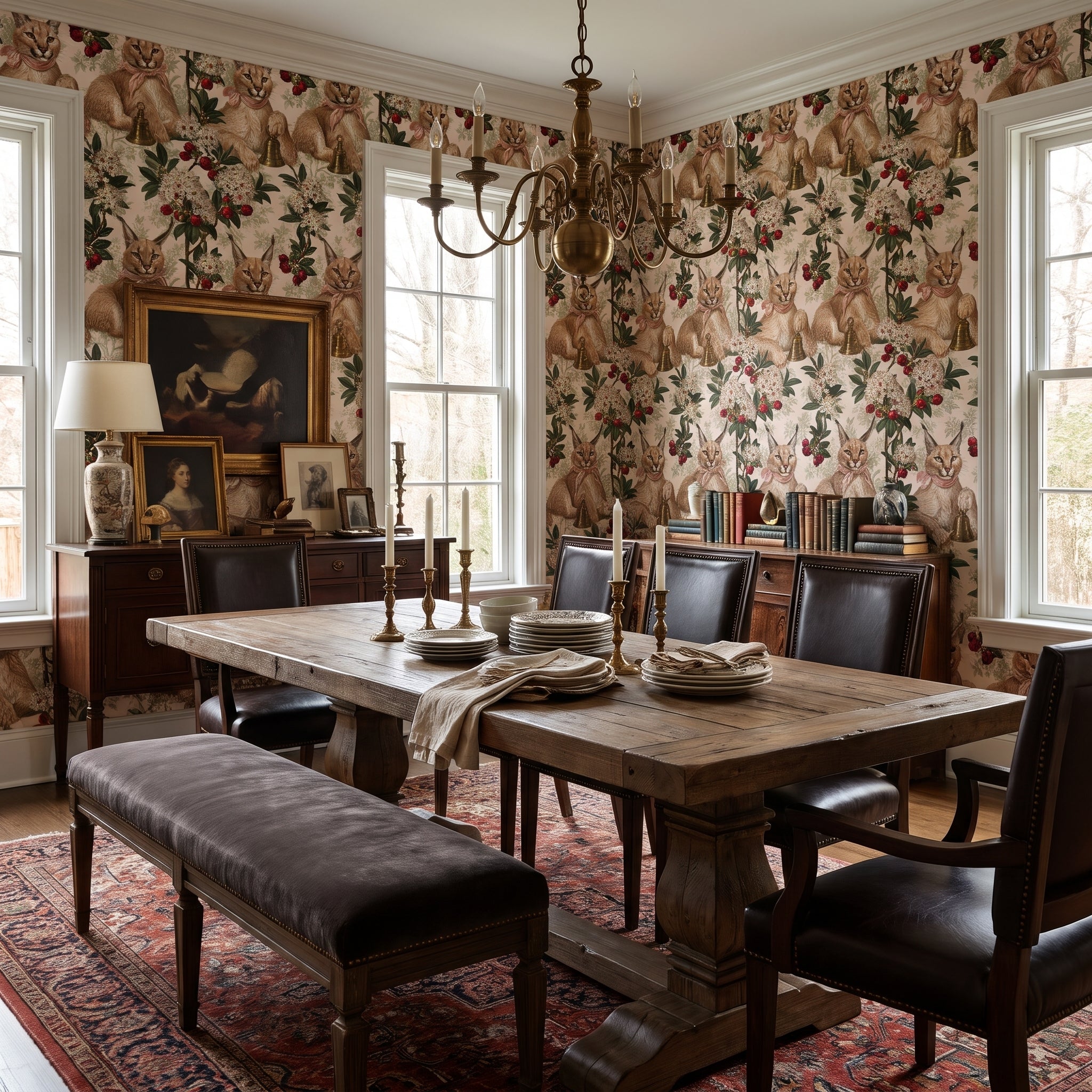Caracal Chiming — styled room 2