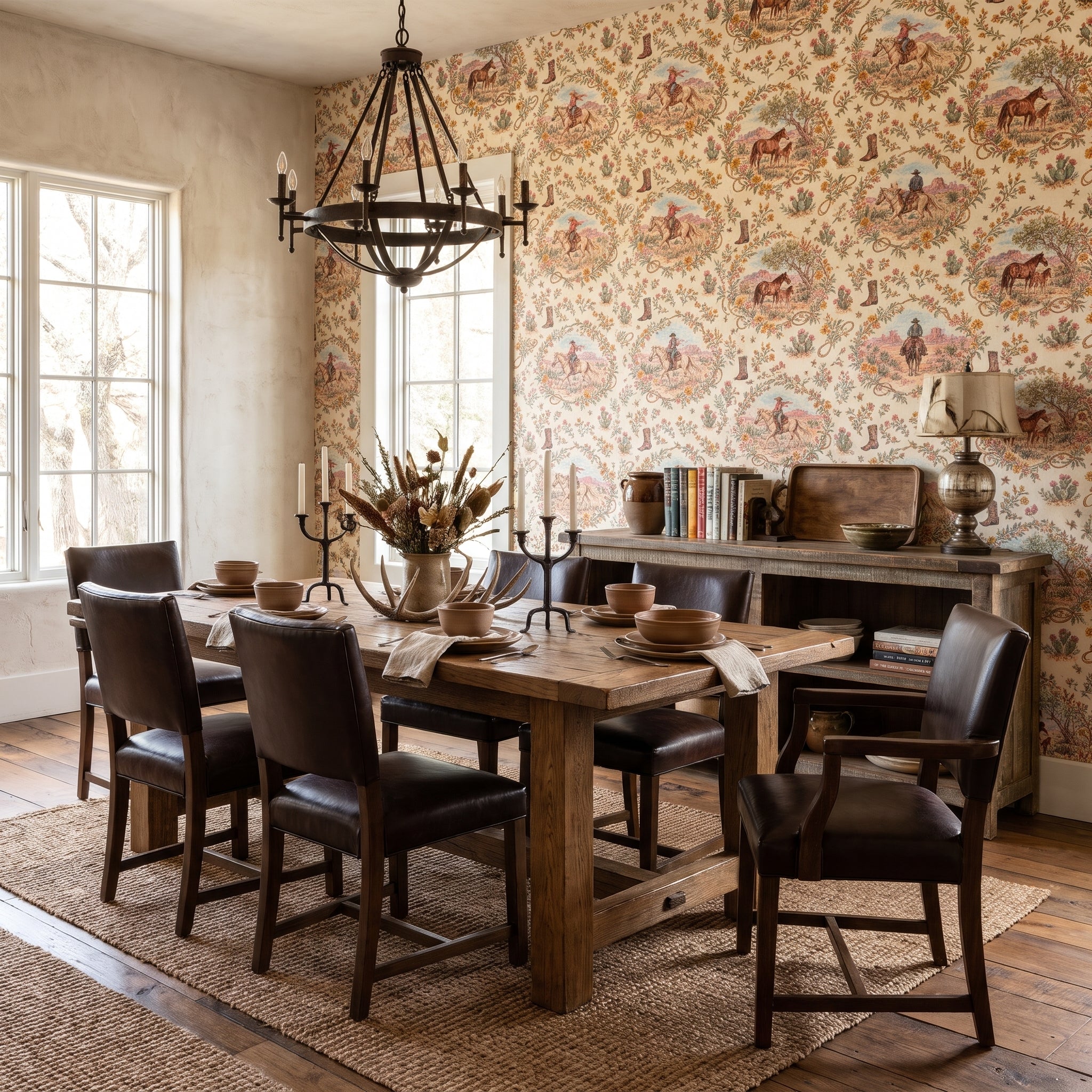 Desert Lariat Cameo — styled room 1