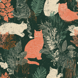 Cats of the Understory Wallpaper