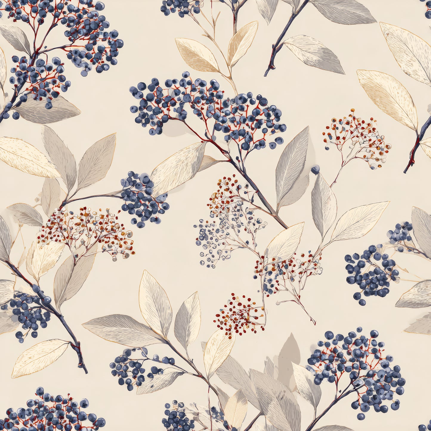 Alderberry Court Wallpaper