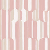 Blush canopy stripe wallpaper with abstract vertical pattern and brushstroke texture.