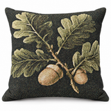 Oak Hollow Woven Throw Pillow