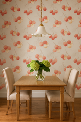 Blush Lychee Sketch Wallpaper