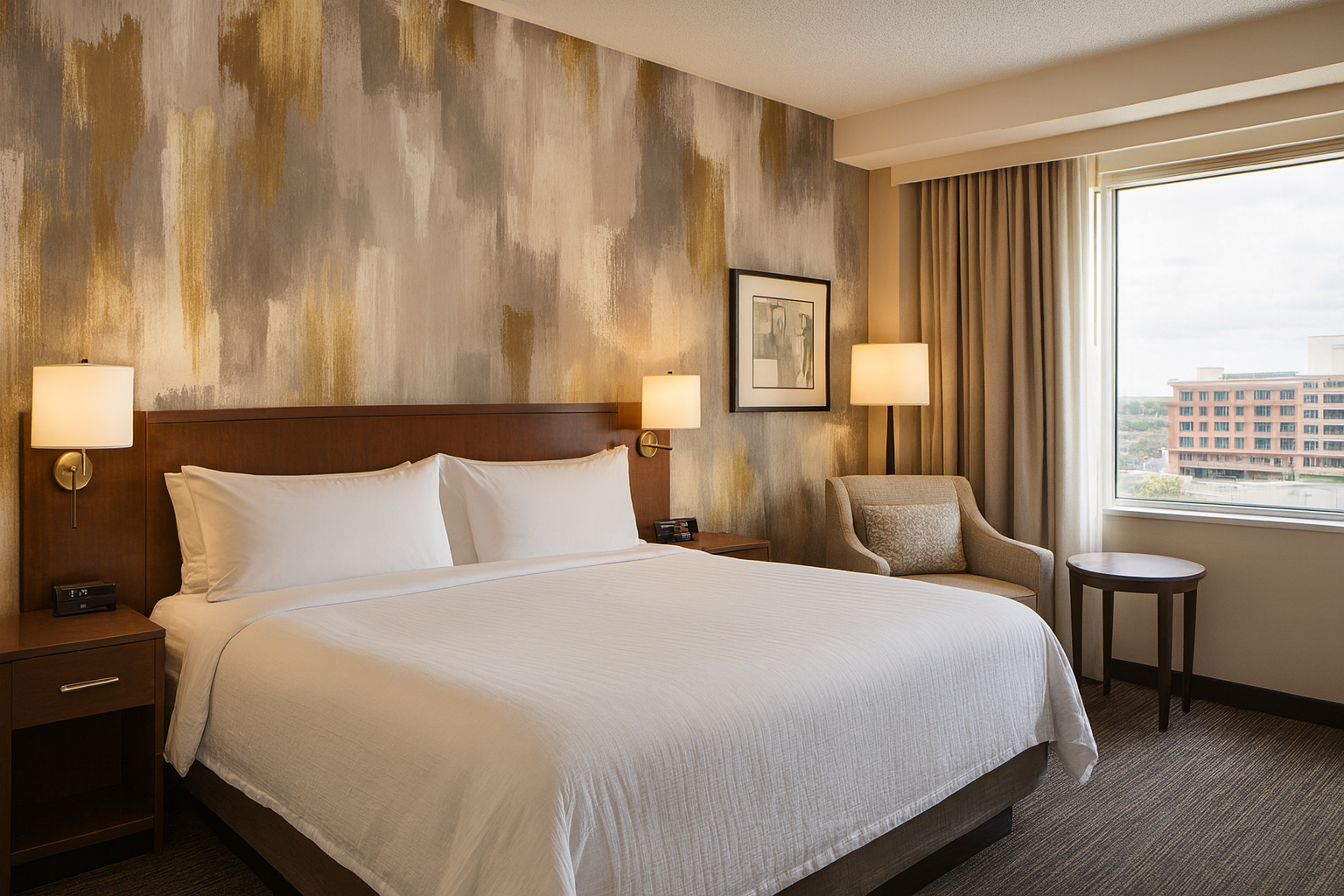 Neutral Smudge Study Wallpaper