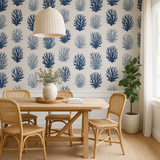 Faded Coral Press Wallpaper