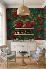 Crimson Rambutan Cluster Wallpaper