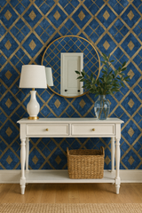 Weathered Trellis Wallpaper