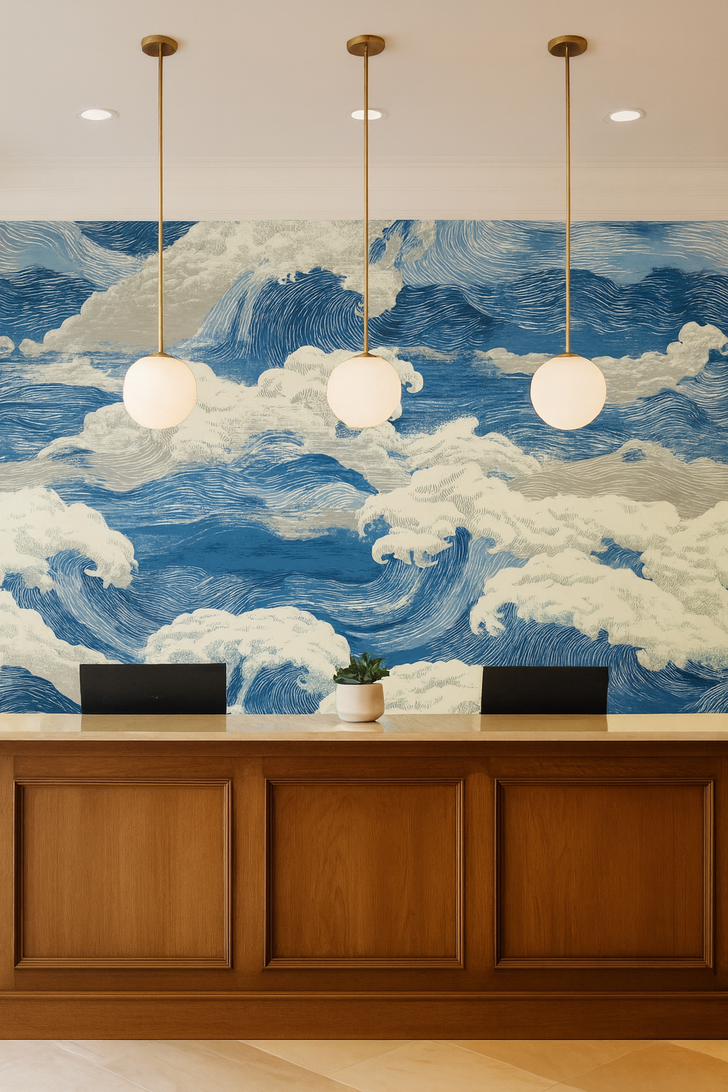 Hokusai’s Drift Wallpaper