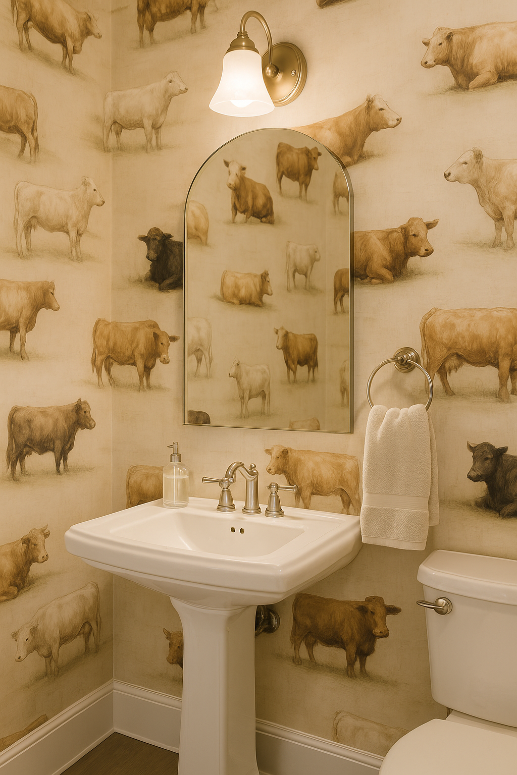 Pasture Portrait Wallpaper