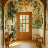 Verdant Overgrowth Wallpaper