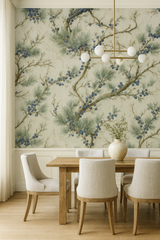 Juniper Branches Wallpaper