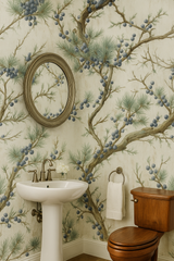 Juniper Branches Wallpaper