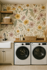 Wildflower Meadow Wallpaper