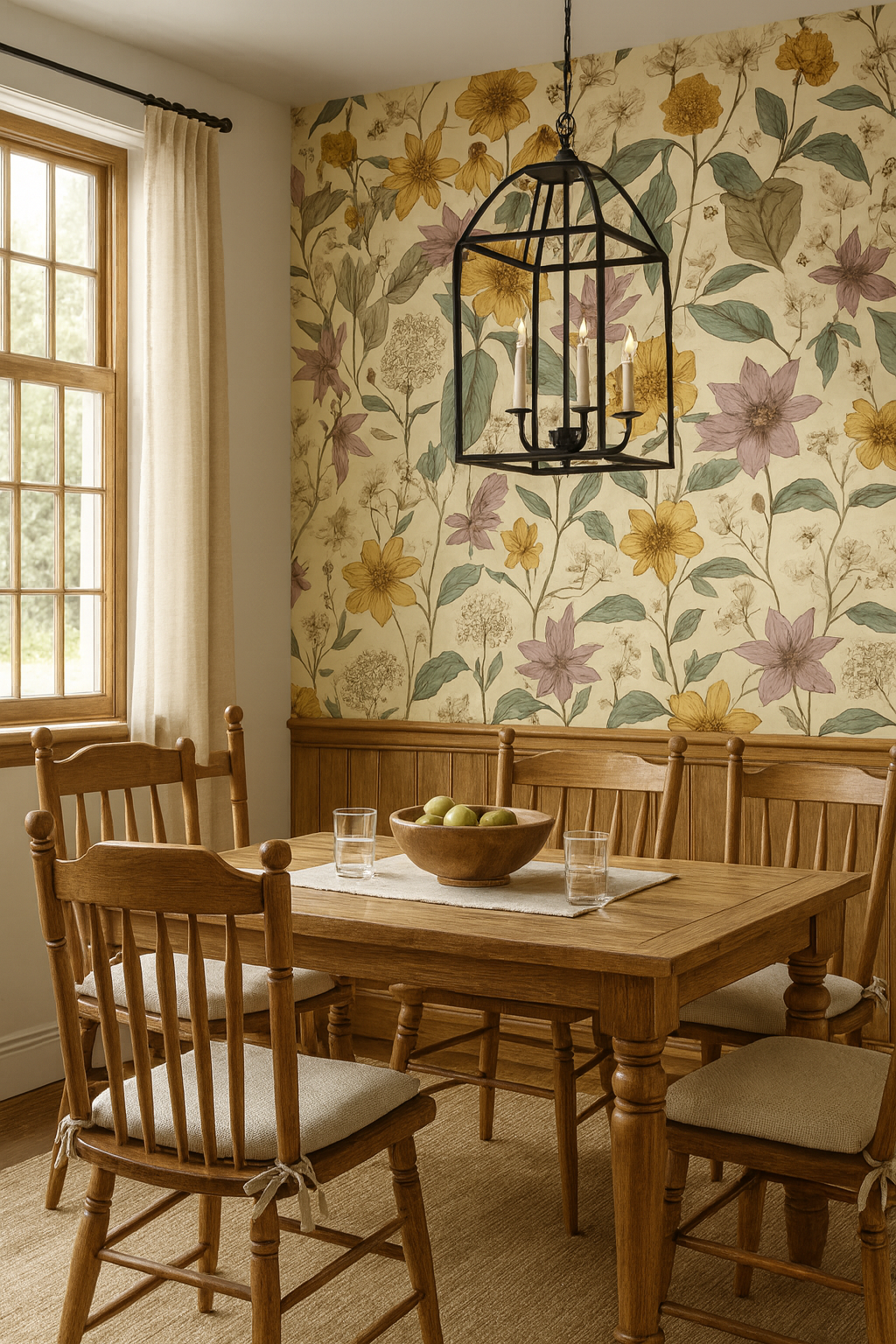 Wildflower Meadow Wallpaper – Canvas & Ivy