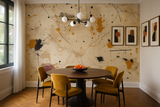 Studio Spatter wallpaper with an abstract spatter pattern.
