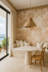 Terracotta Sea Fans Wallpaper