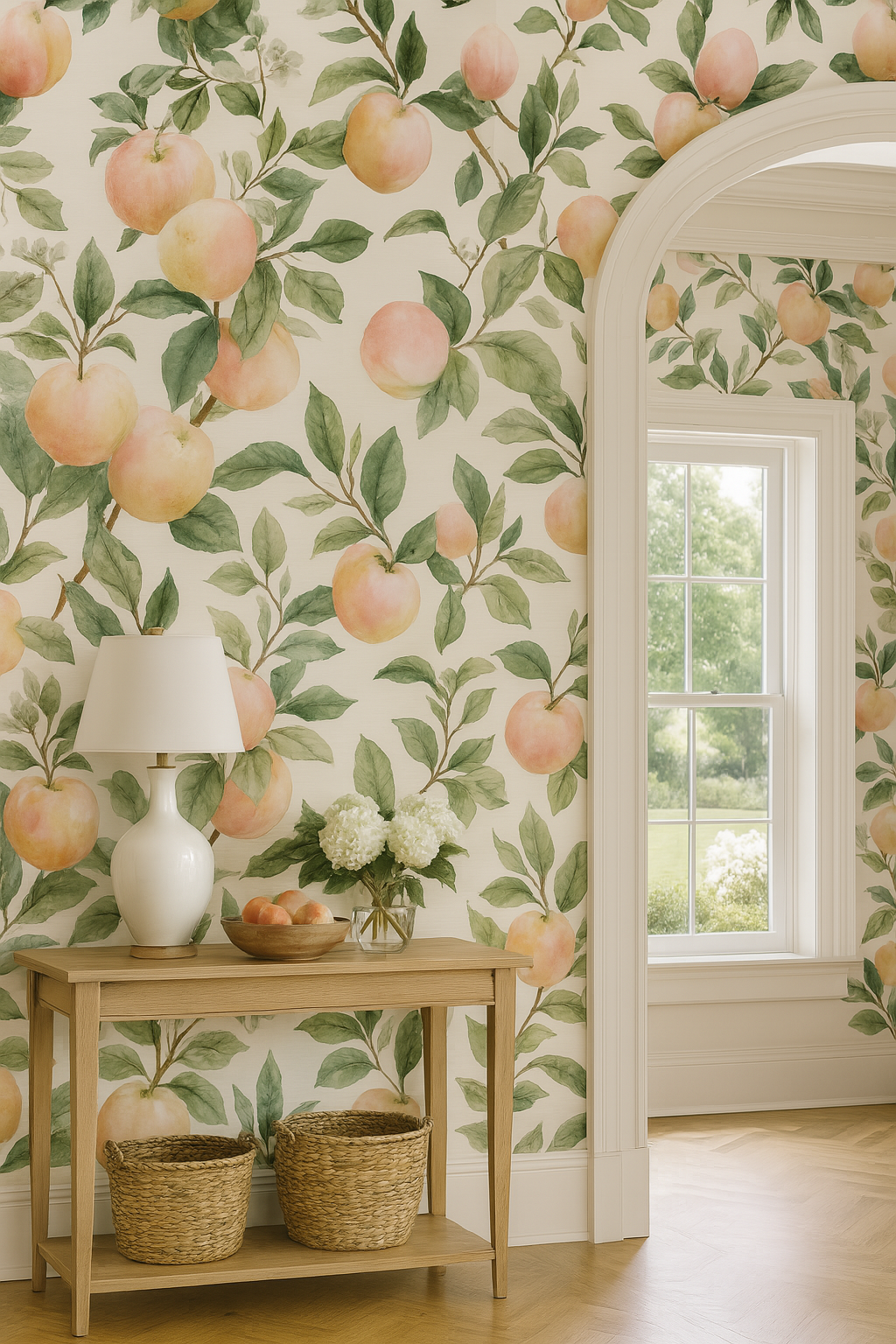 Peach Reverie Wallpaper