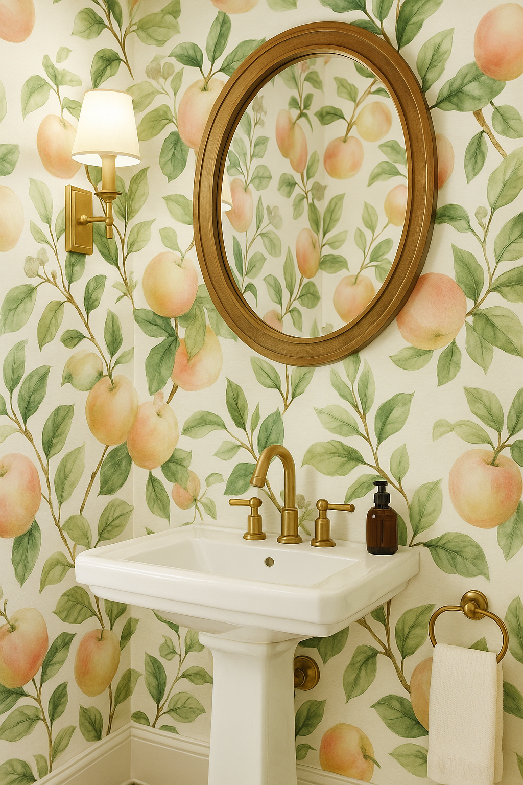 Peach Reverie Wallpaper