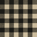 Farmhouse Black Gingham Wallpaper