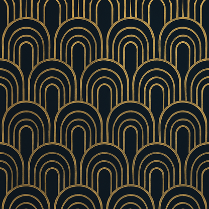 Deco Dawn Wallpaper