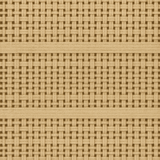 Rattan weave wallpaper in beige with horizontal banding.