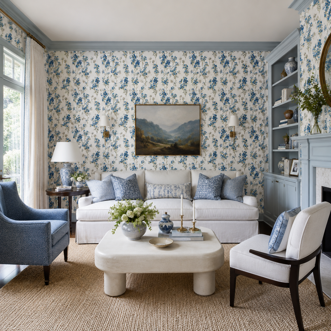 Forget-Me-Not Atelier Wallpaper