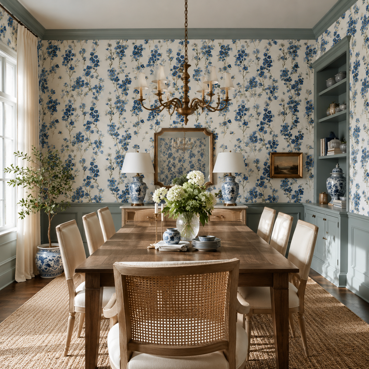 Forget-Me-Not Atelier Wallpaper