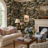 Hydrangea Sound Toile Wallpaper