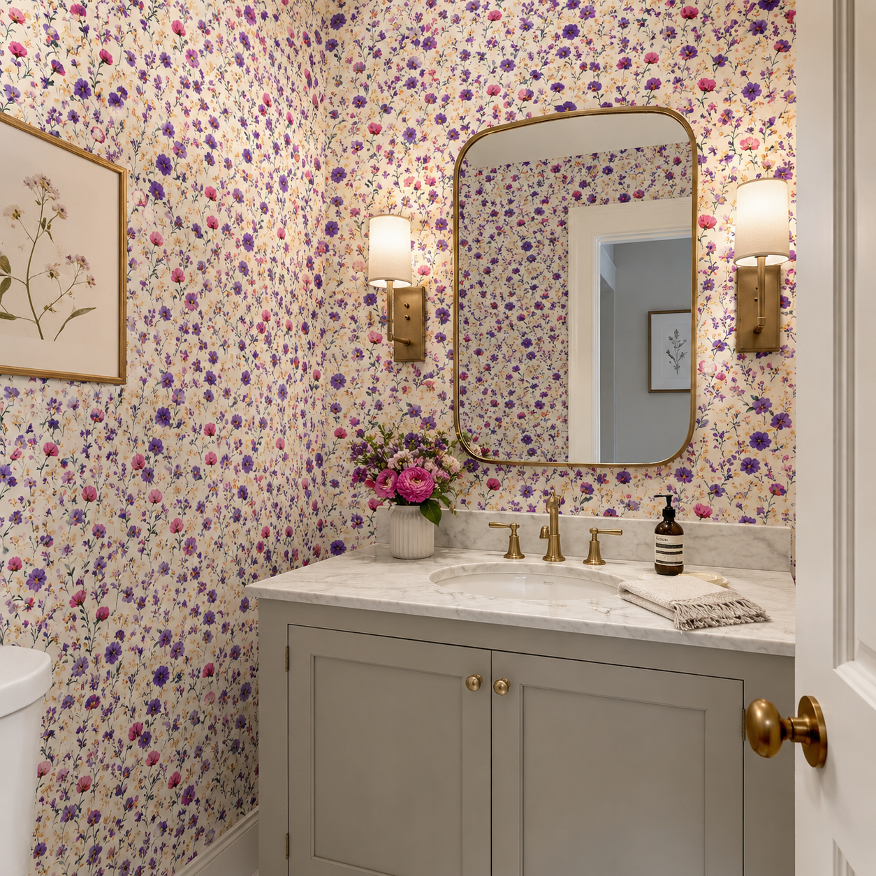 Confetti Wildflower Wallpaper