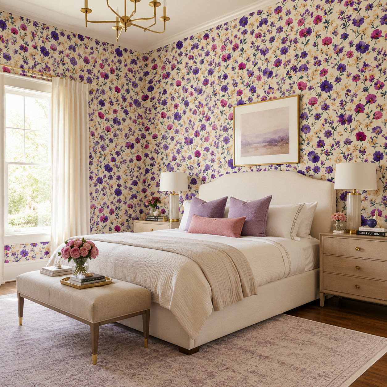 Confetti Wildflower Wallpaper