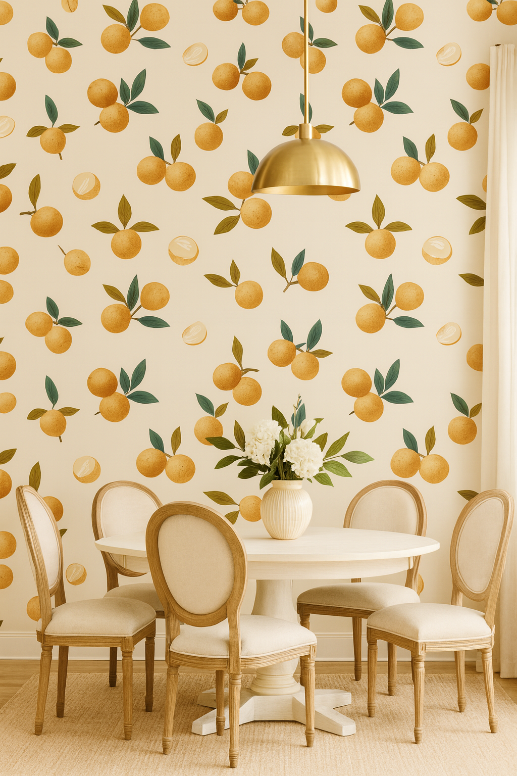 Soft Tan Longan Wallpaper