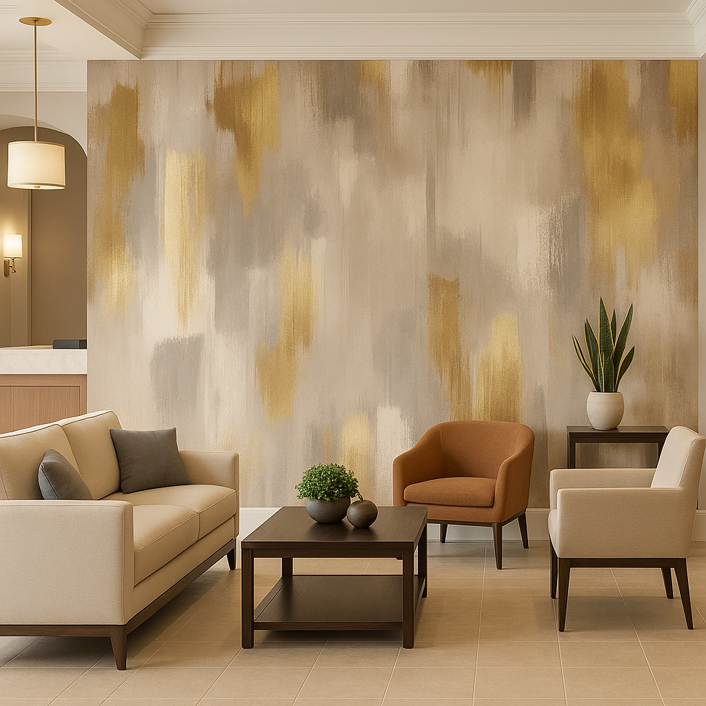 Neutral Smudge Study Wallpaper