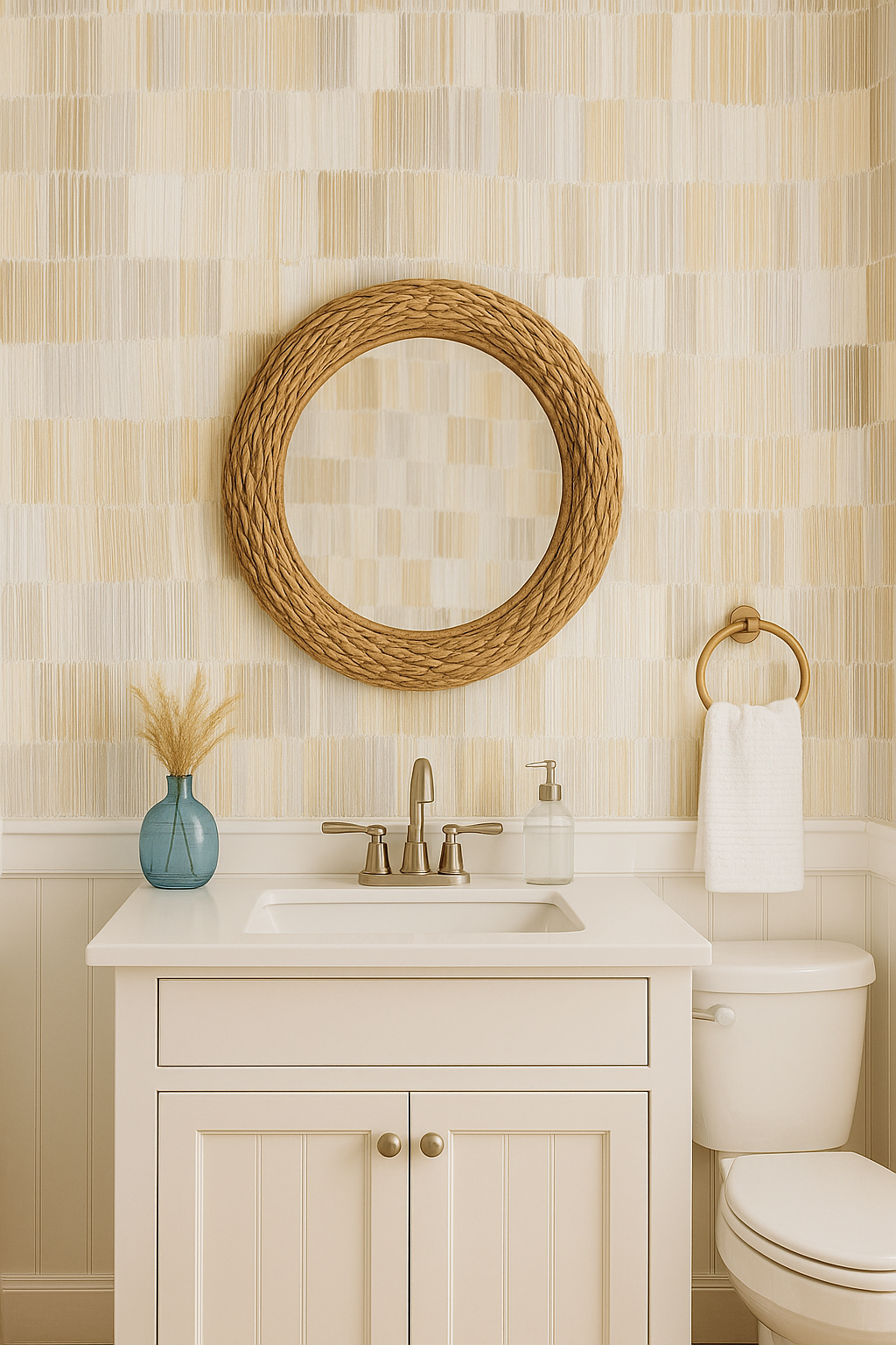 Rivergrass Veil Wallpaper