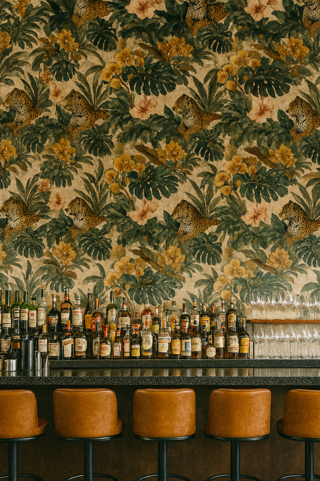 Jungle Monarchy Wallpaper