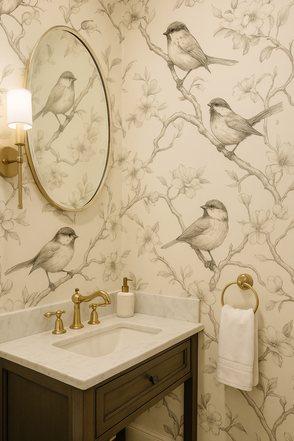 Songbird Study Wallpaper